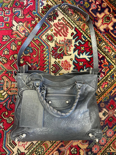 Balenciaga Gris Fossile Regular Hangbag Grey