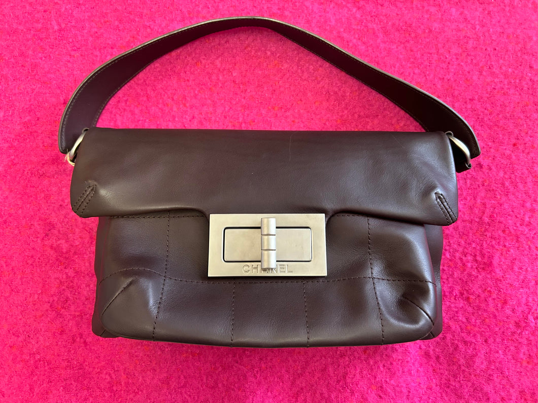 Chanel Giant Handbag Brown