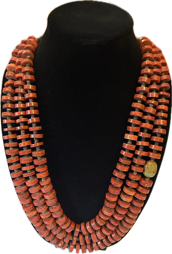 Clifford Aguilar Santo Domingo Indian Necklace