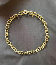 Load image into Gallery viewer, David Yurman Gold and Silver Chain Necklace, 16&quot; long.