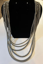 Load image into Gallery viewer, Ernie Montoya 3 Strand necklace (5 feet long)