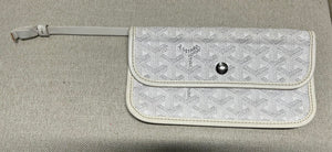 Goyard White/ Grey St. Louis Bag