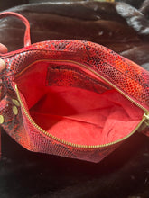 Load image into Gallery viewer, Hammitt Red Leather Snake Bag