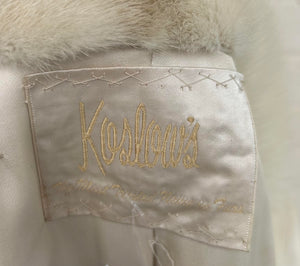 Koslow's White Full Length Mink