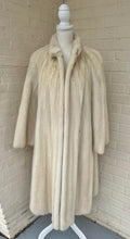 Load image into Gallery viewer, Koslow&#39;s White Full Length Mink