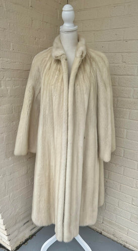 Koslow's White Full Length Mink