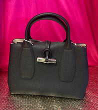 Load image into Gallery viewer, Black Longchamp Handbag (New)