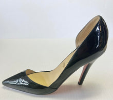 Load image into Gallery viewer, Christian Louboutin Black Patent Heel Size 10.5 (41)